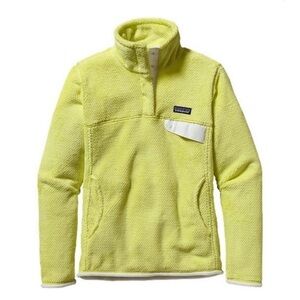 Patagonia Yellow Cowl Neck Sweater